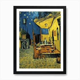 Cafe Img 1719 Art Print