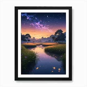 Night Sky Art Print