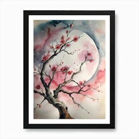 Cherry Blossom Tree 15 Art Print