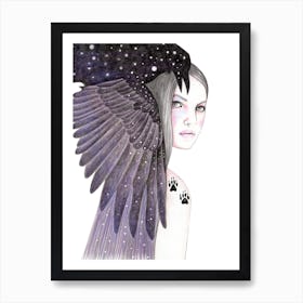 Crow Art Print