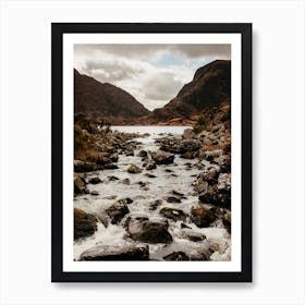 Mountain Stream In Ireland Art Print
