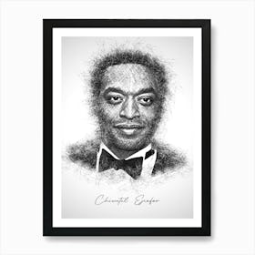 Chiwetel Ejiofor Art Print