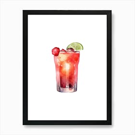 Cocktail Drink Art Print