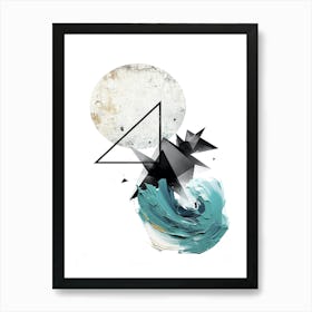 Poster Abstract Illustration Art 07 Art Print