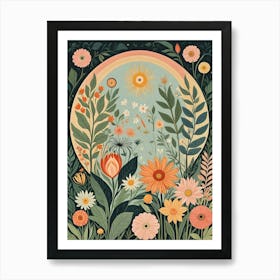 Sunlight and Blooms Art Print