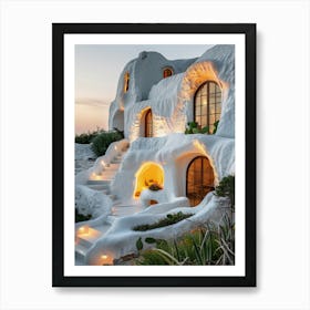 Santorini Art Print