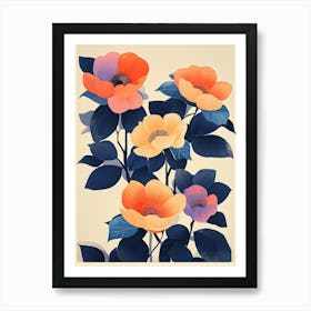 Flowers In Bloom 3 Art Print