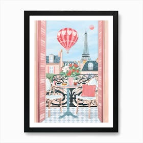 Paris Eiffel Tower France Art Print