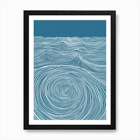 Ocean Waves 3 Art Print