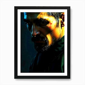 Creative Male Portrait 141 Art Print