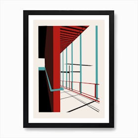 Abstract Architecture 5 Art Print