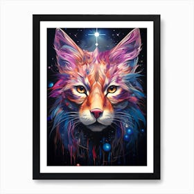 Kitty Fox Art Print