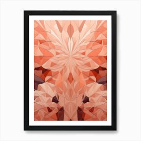 Abstract Geometric Illustration 3 Art Print