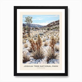 Joshua Tree National Park United States 4 Poster Art Print