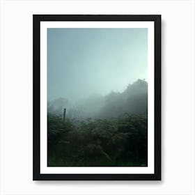 Foggy Morning In Loch Rannoch Art Print