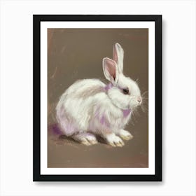 Pastel Bunny 1 Art Print