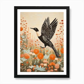 Loon 1 Detailed Bird Painting Art Print