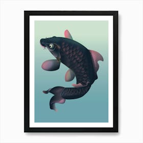 Koi Fish Art Print