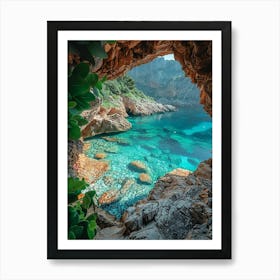 Cave In Ibiza 1 Art Print