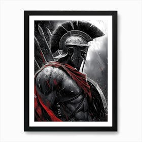 Spartan Warrior 7 Art Print