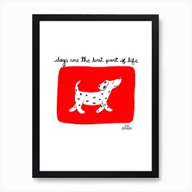 Dogs Art Print