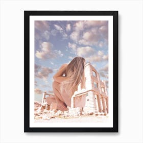 Reborn From The Rubble Art Print