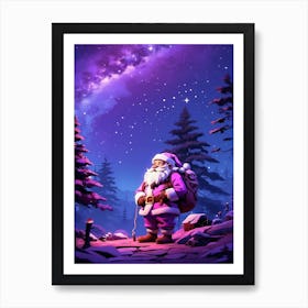 Santa Claus 2 Art Print