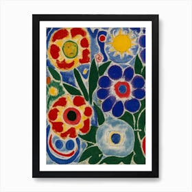 Flower Garden Art Print