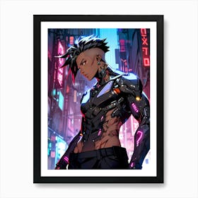 Cyberpunk 5 Art Print