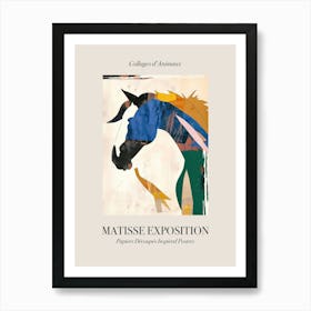 Horse 1 Matisse Inspired Exposition Animals Poster Art Print