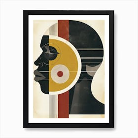 African Art Smooth 1 Art Print