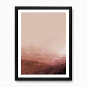 Abstract Landscape Painting 22 Art Print