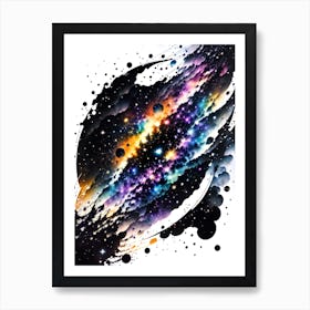 Galaxy Painting 3 Art Print