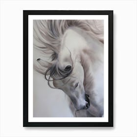 White Horse Art Print