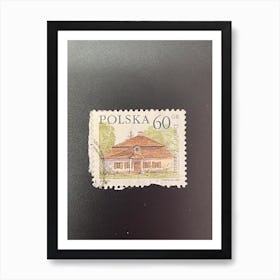 House In Poland Art Print