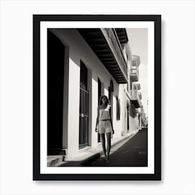 Puerto Rico, Black And White Analogue Photograph 4 Art Print