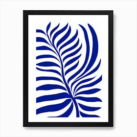 Baby Rubber Plant Stencil Style Art Print