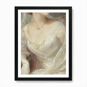 Portrait Of A Lady Art Print