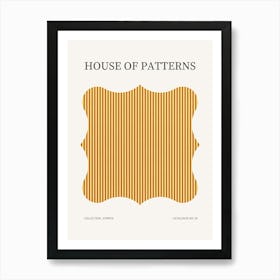 Stripes Pattern Poster 29 Art Print