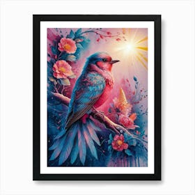 Bird Of Paradise Art Print