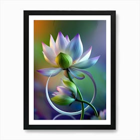 Lotus Flower 156 Art Print