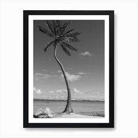 Palm Tree Splash Art Print