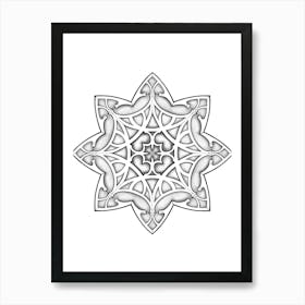 Snowflake Art Print