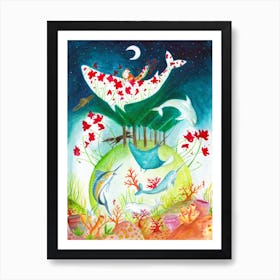 Magic World Art Print