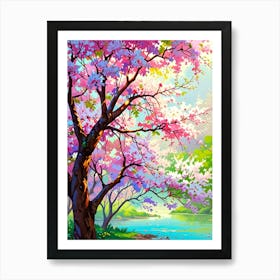 Cherry Blossoms 28 Art Print