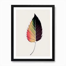 Ash Leaf Abstract 2 Art Print