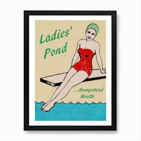 Ladies Pond Art Print