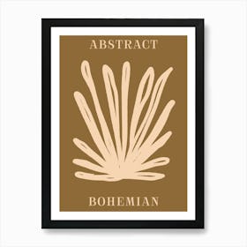 Abstract Bohemian 9 Art Print