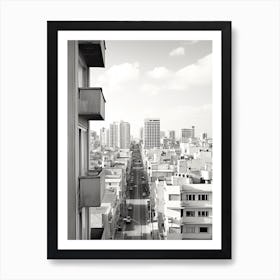 Tel Aviv, Israel, Photography In Black And White 2 Art Print