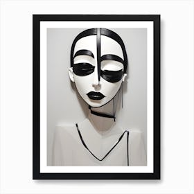 'Black And White' Art Print